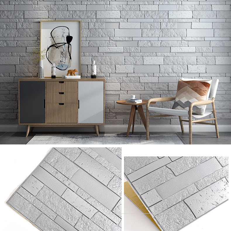 Lisslune | Plastic wall cladding contemporary peel and stick wall cladding