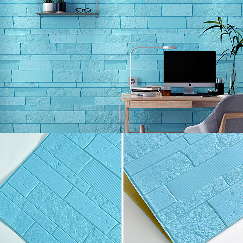 Lisslune | Plastic wall cladding contemporary peel and stick wall cladding