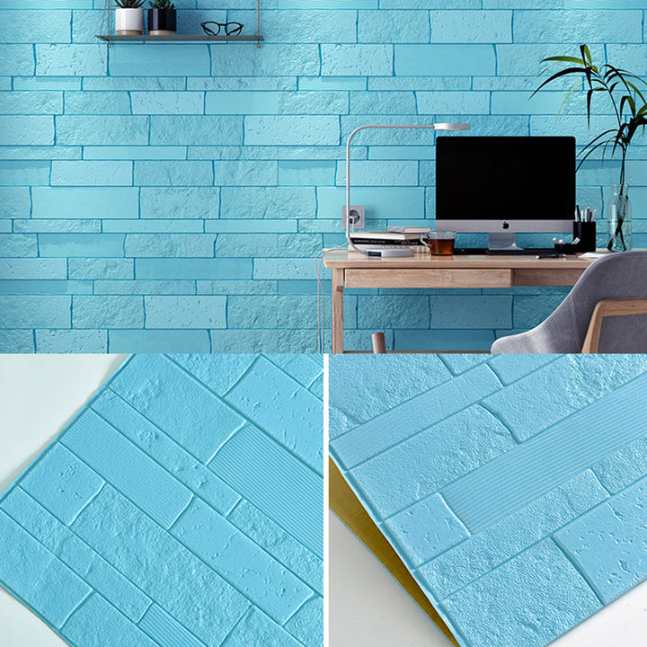 Lisslune | Plastic wall cladding contemporary peel and stick wall cladding