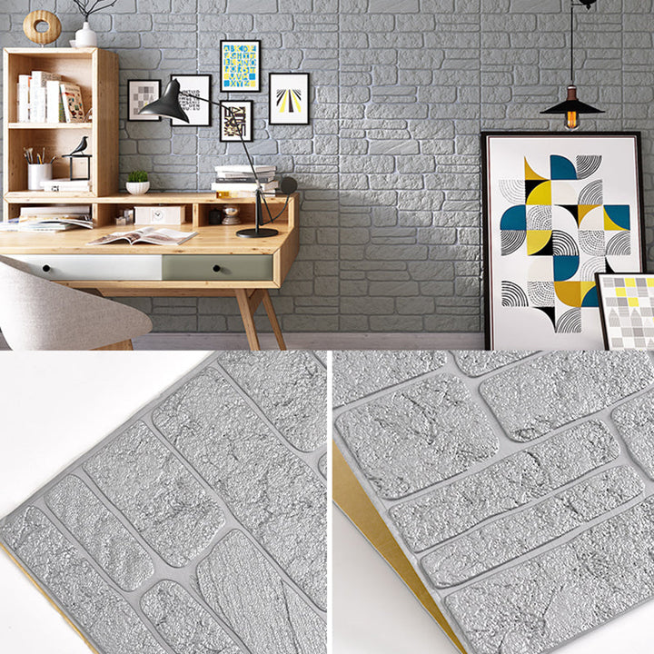 Lisslune | Plastic wall cladding contemporary peel and stick wall cladding