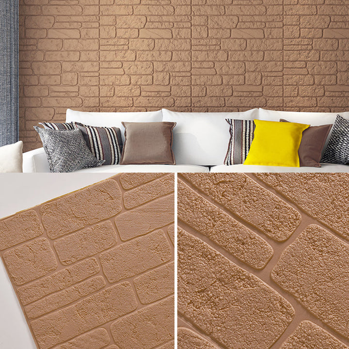 Lisslune | Plastic wall cladding contemporary peel and stick wall cladding