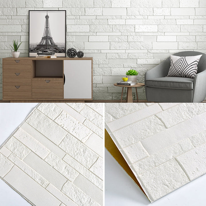 Lisslune | Plastic wall cladding contemporary peel and stick wall cladding