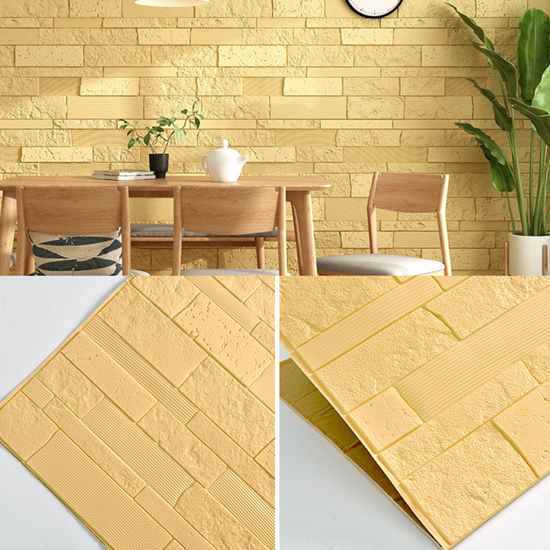 Lisslune | Plastic wall cladding contemporary peel and stick wall cladding
