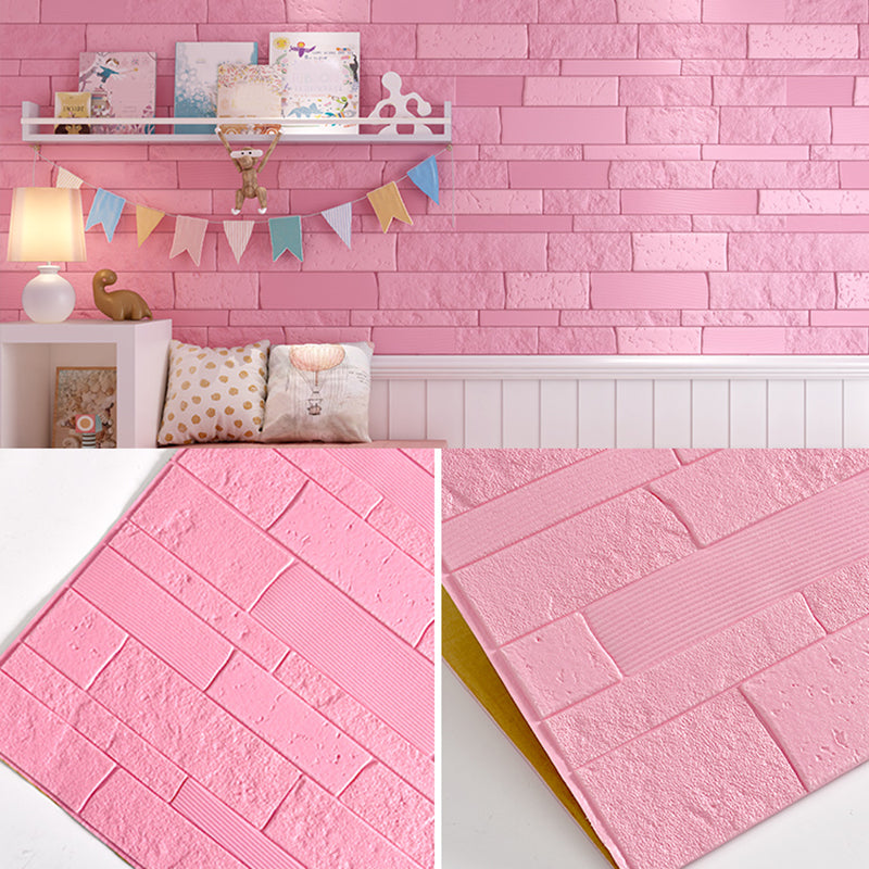 Lisslune | Plastic wall cladding contemporary peel and stick wall cladding