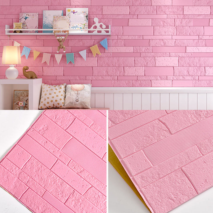 Lisslune | Plastic wall cladding contemporary peel and stick wall cladding