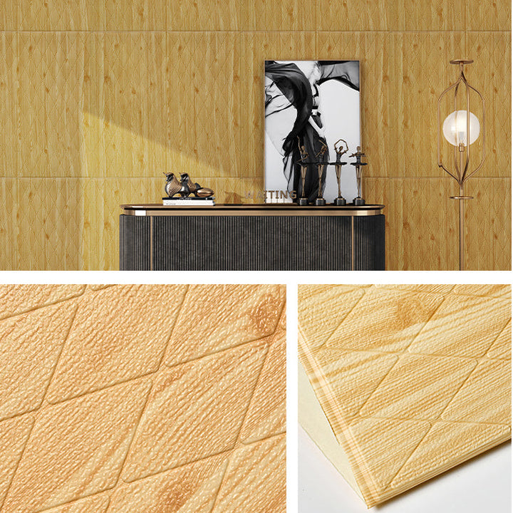 Lisslune | Plastic Wall Paneling Peel and Stick 3D Wall Paneling with waterproof