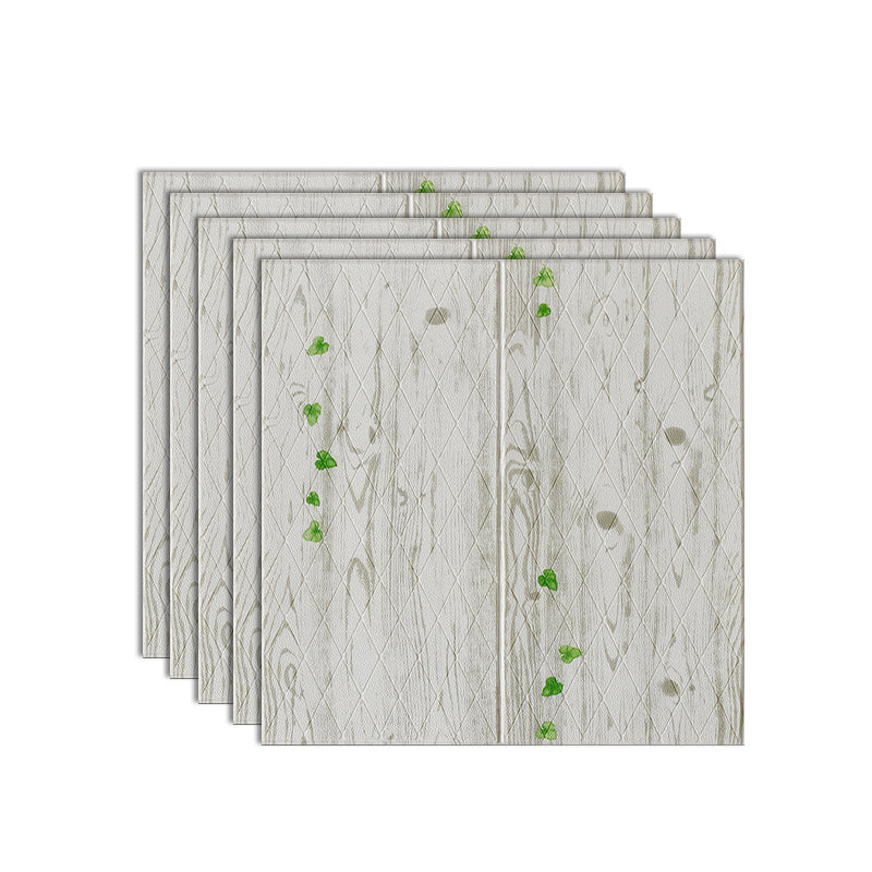 Lisslune | Plastic Wall Paneling Peel and Stick 3D Wall Paneling with waterproof