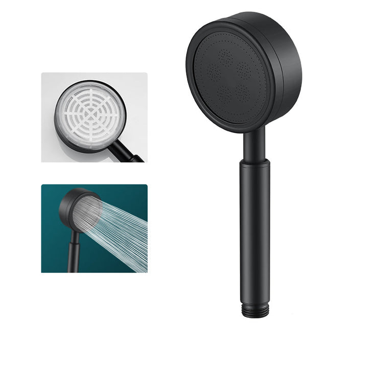 Lisslune | Modern round hand shower water-saving shower head made of stainless steel