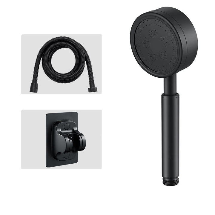 Lisslune | Modern round hand shower water-saving shower head made of stainless steel
