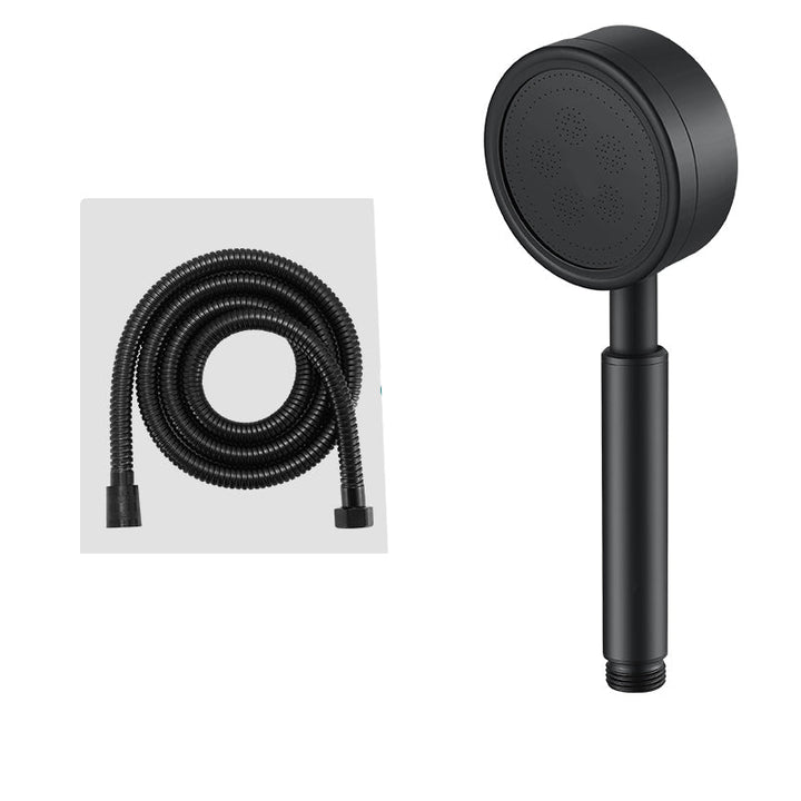 Lisslune | Modern round hand shower water-saving shower head made of stainless steel