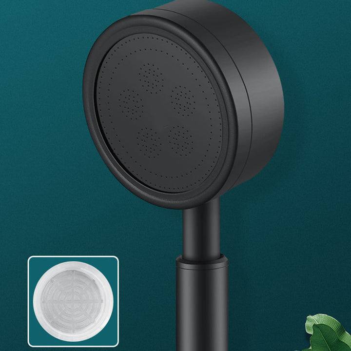 Lisslune | Modern round hand shower water-saving shower head made of stainless steel