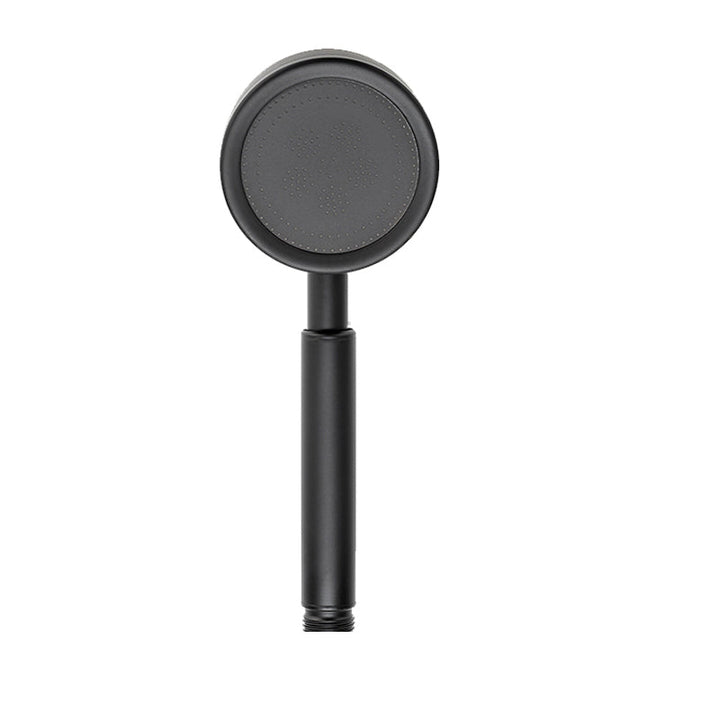 Lisslune | Round Handheld Shower Water Saving Showerhead Made of Stainless Steel