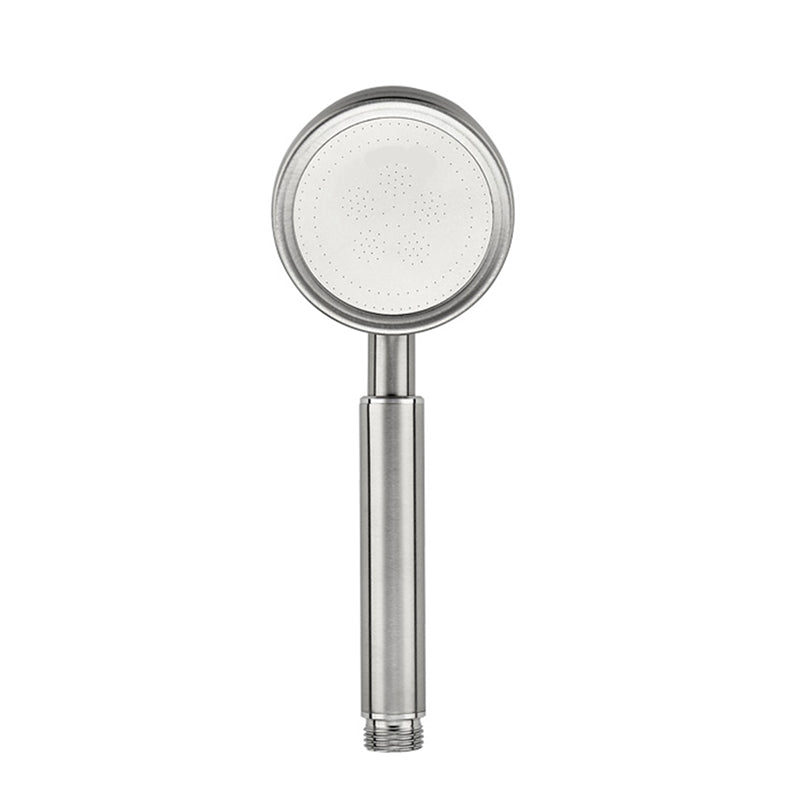 Lisslune | Round Handheld Shower Water Saving Showerhead Made of Stainless Steel