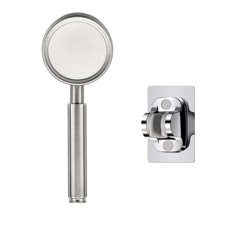 Lisslune | Round Handheld Shower Water Saving Showerhead Made of Stainless Steel