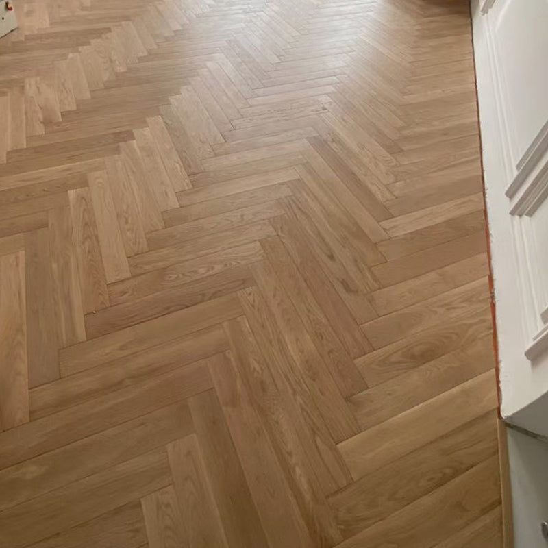Lisslune | Traditional Wood Tiles Wire Brushed Parquet Click Lock Wood Floor Panels