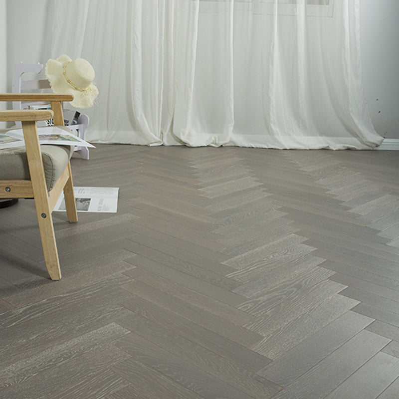 Lisslune | Traditional Wood Tiles Wire Brushed Parquet Click Lock Wood Floor Panels