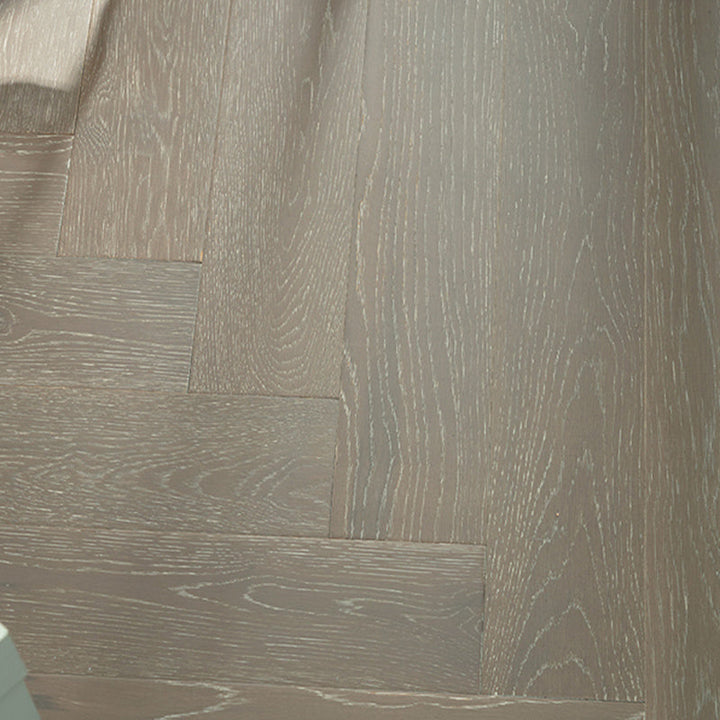 Lisslune | Traditional Wood Tiles Wire Brushed Parquet Click Lock Wood Floor Panels