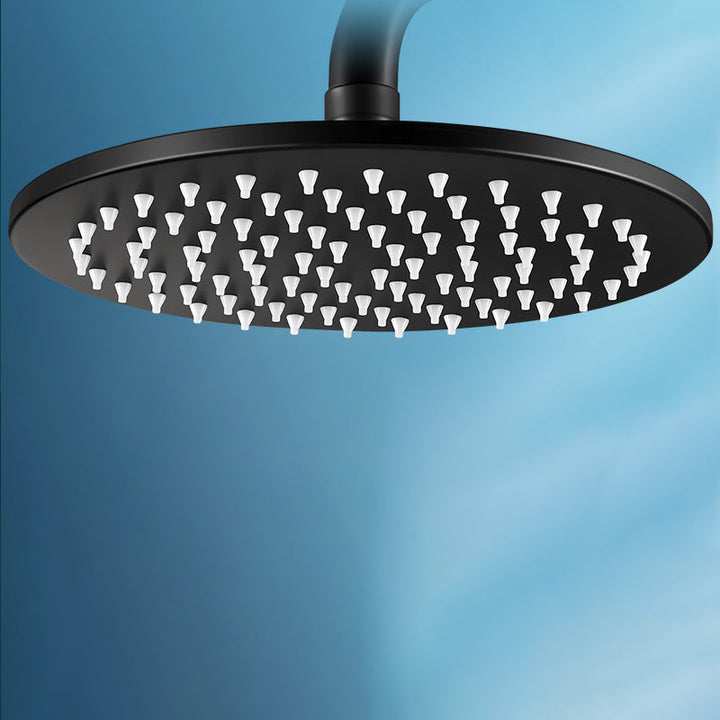 Lisslune | Contemporary square shower head combination with handheld shower