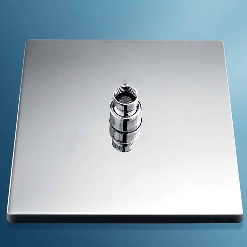 Lisslune | Contemporary square shower head combination with hand shower