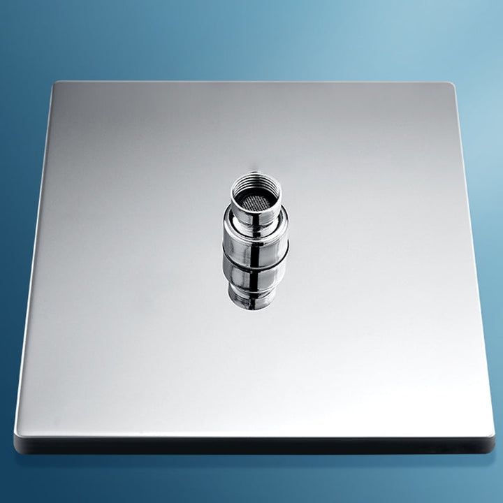 Lisslune | Contemporary square shower head combination with hand shower