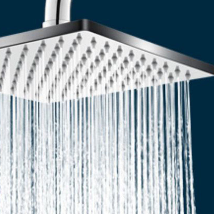 Lisslune | Contemporary square shower head combination with handheld shower