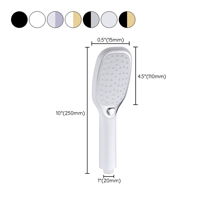 Lisslune | Contemporary Showerhead Standard Spray Pattern Including Hose