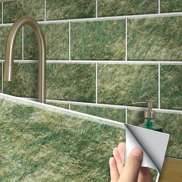 Lisslune | Modern Peel & Stick Subway Tiles PVC Wallpaper for Kitchen Backsplash