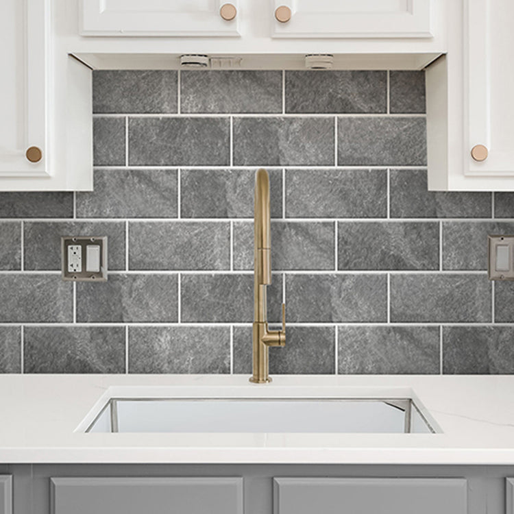 Lisslune | Modern Peel & Stick Subway Tiles PVC Wallpaper for Kitchen Backsplash