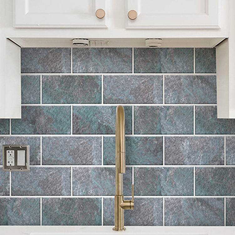 Lisslune | Modern Peel & Stick Subway Tiles PVC Wallpaper for Kitchen Backsplash