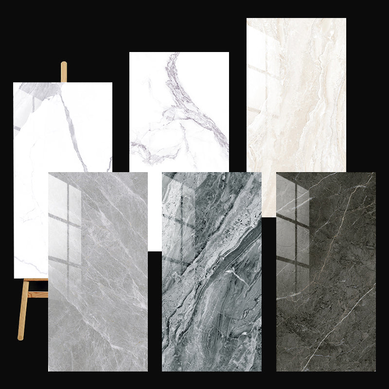Lisslune | Modern Peel and Stick Back Wall Tiles PVC Field Tiles Wallpaper for Shower