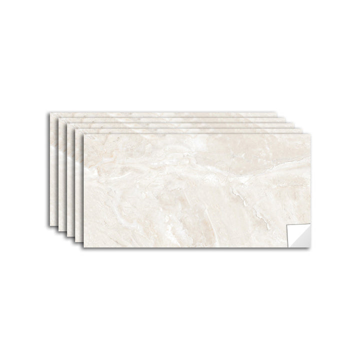 Lisslune | Modern Peel and Stick Back Wall Tiles PVC Field Tiles Wallpaper for Shower