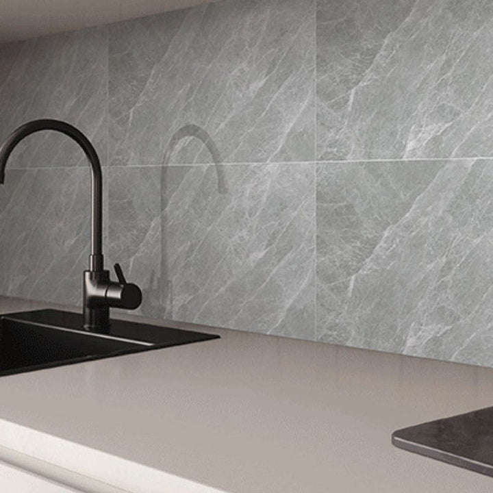 Lisslune | Modern Peel and Stick Back Wall Tiles PVC Field Tiles Wallpaper for Shower