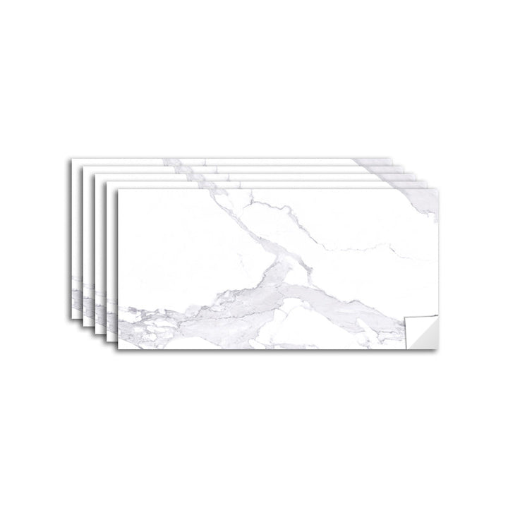 Lisslune | Modern Peel and Stick Back Wall Tiles PVC Field Tiles Wallpaper for Shower