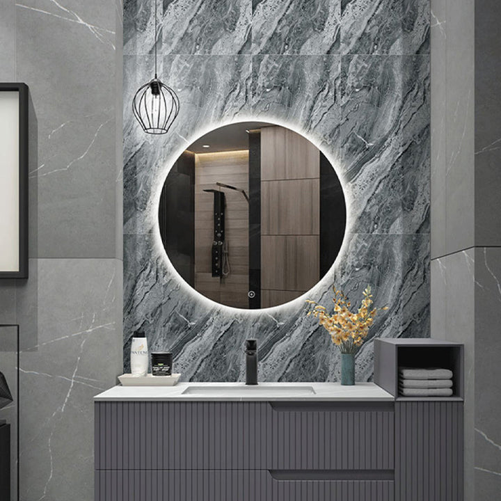 Lisslune | Modern Peel and Stick Back Wall Tiles PVC Field Tiles Wallpaper for Shower