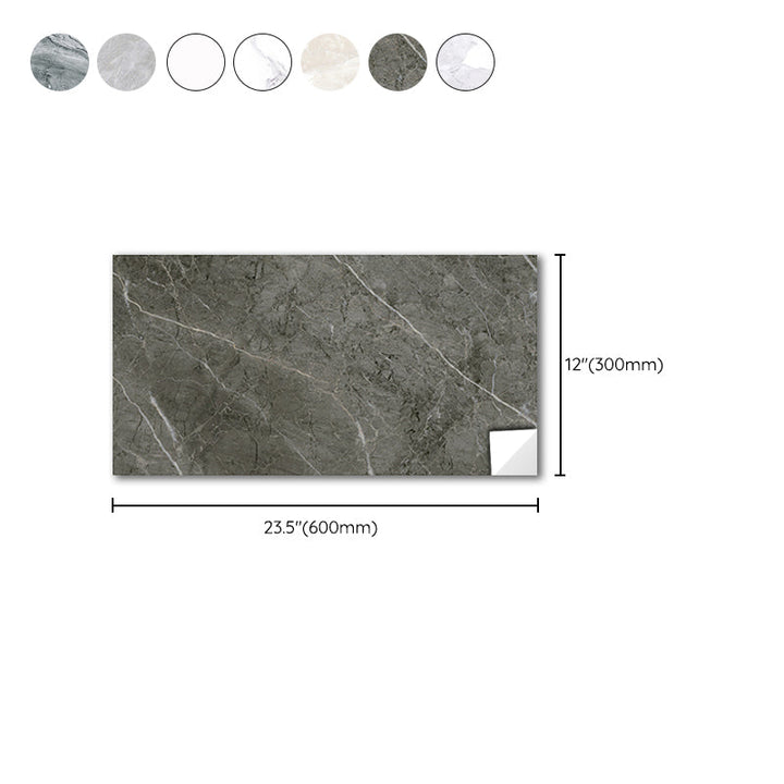 Lisslune | Modern Peel and Stick Back Wall Tiles PVC Field Tiles Wallpaper for Shower