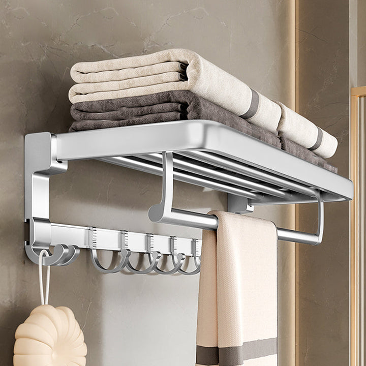 Lisslune | Metal Bathroom Hardware Set Adhesive Installation Bathroom Accessory Kit