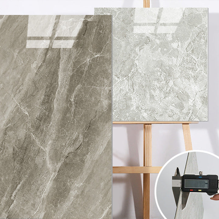 Lisslune | Modern Peel and Stick Splash Guard PVC Rectangular Wallpaper for the Shower