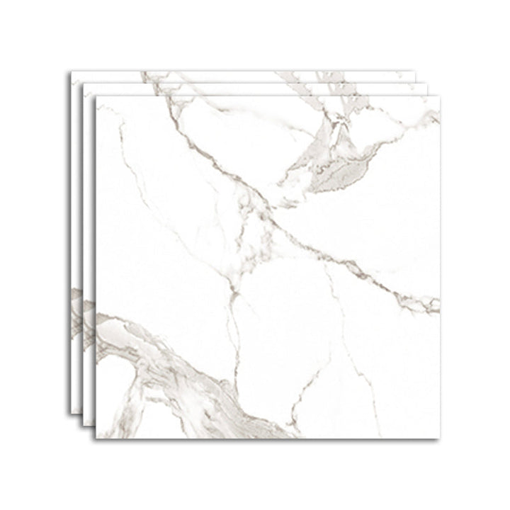 Lisslune | Modern Peel and Stick Splash Guard PVC Rectangular Wallpaper for the Shower