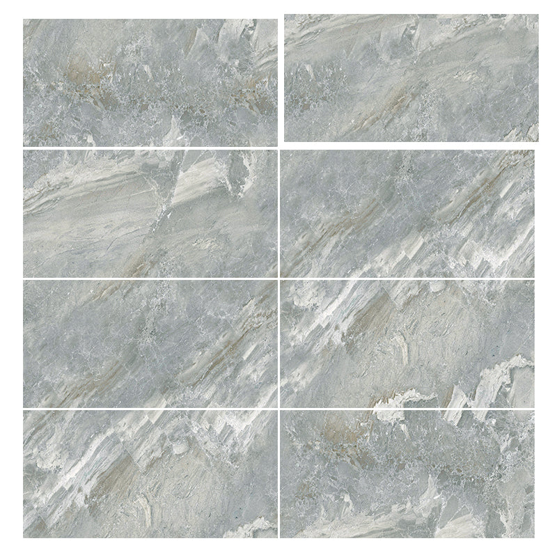 Lisslune | Modern Peel and Stick Splash Guard PVC Rectangular Wallpaper for the Shower