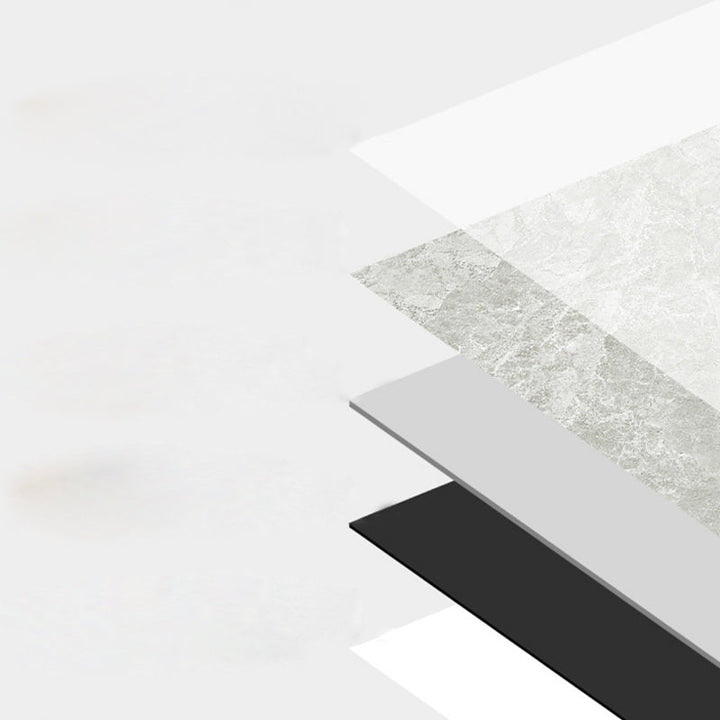 Lisslune | Modern Peel and Stick Splash Guard PVC Rectangular Wallpaper for the Shower