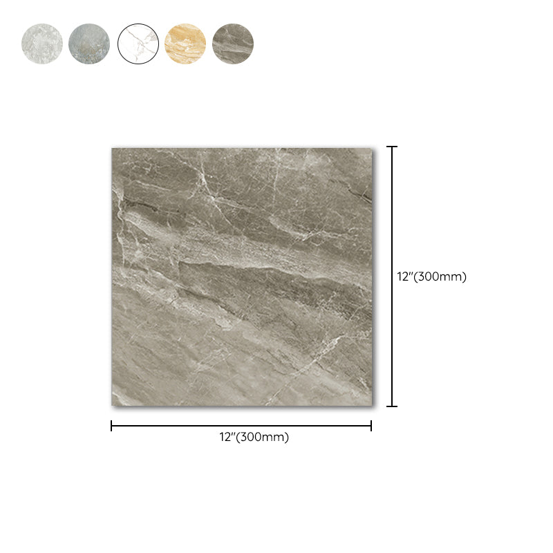Lisslune | Modern Peel and Stick Splash Guard PVC Rectangular Wallpaper for the Shower