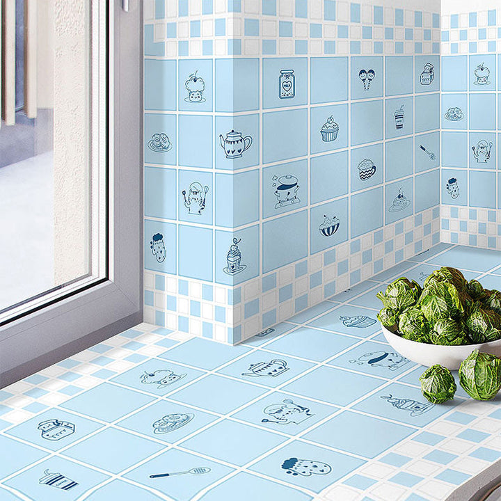 Lisslune | Modern Peel-and-Stick Backsplash Tile PVC Rectangular Wallpaper for Fireplace Surround