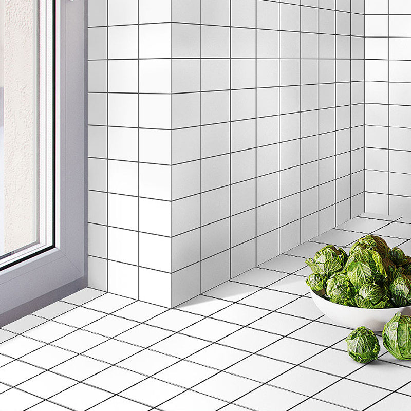 Lisslune | Modern Peel-and-Stick Backsplash Tile PVC Rectangular Wallpaper for Fireplace Surround