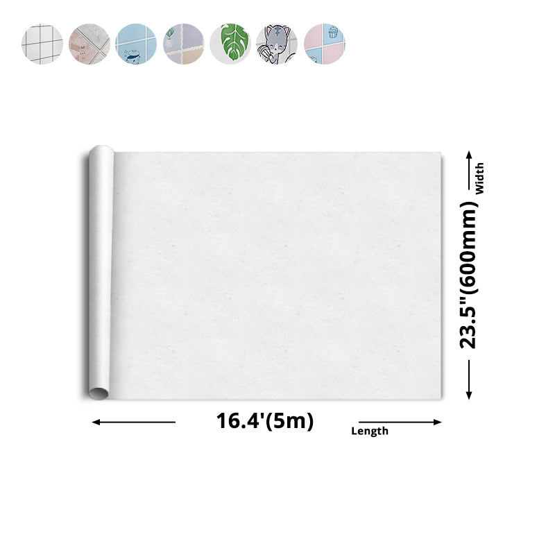 Lisslune | Modern Peel-and-Stick Backsplash Tile PVC Rectangular Wallpaper for Fireplace Surround