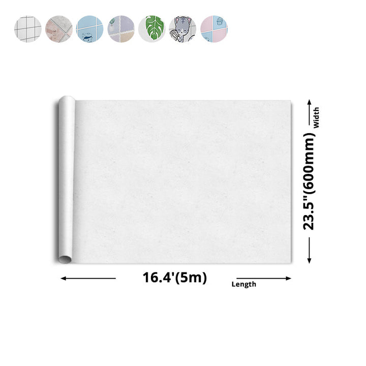 Lisslune | Modern Peel-and-Stick Backsplash Tile PVC Rectangular Wallpaper for Fireplace Surround