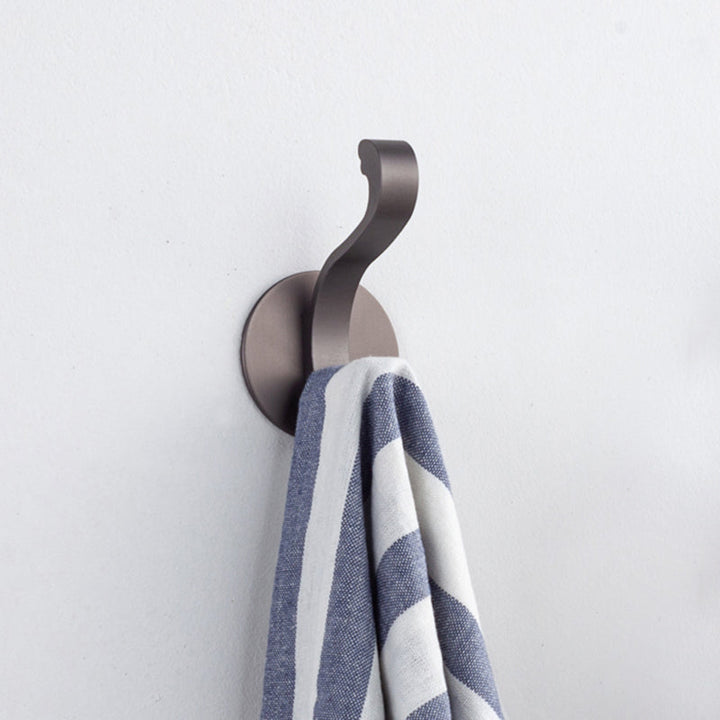 Lisslune | Minimalist Bathroom Accessories individually or in a set Matte Black Bathroom Hardware