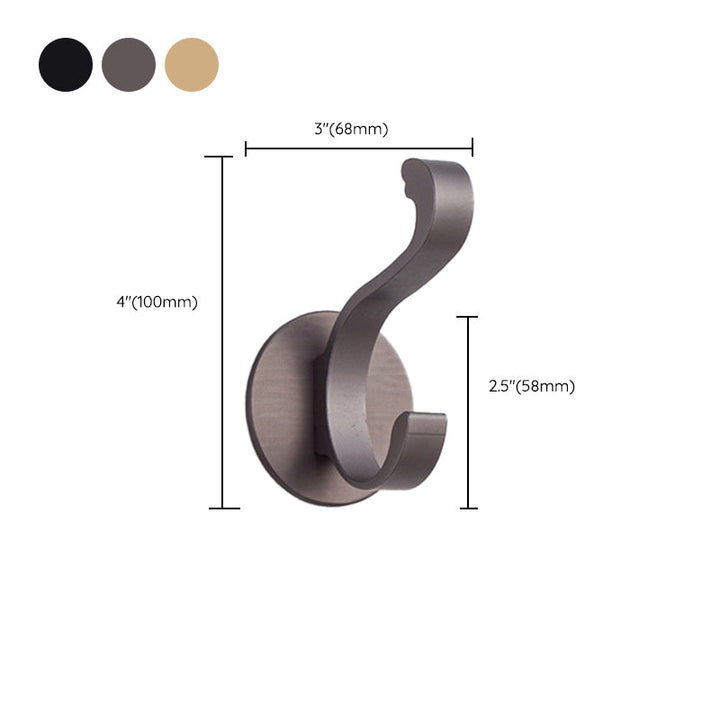 Lisslune | Minimalist Bathroom Accessories individually or in a set Matte Black Bathroom Hardware