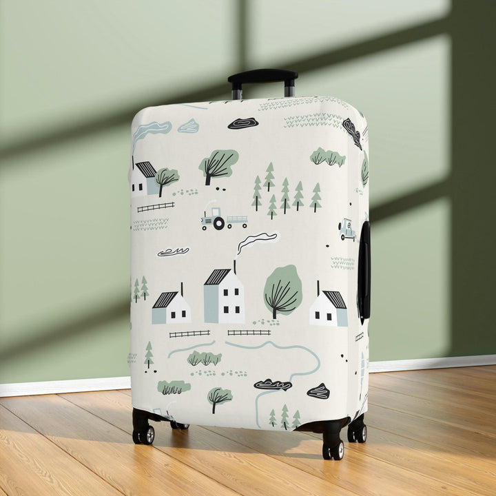 Lisslune | Stylish Luggage Tag Set: Trendy Cover & Customization Kit