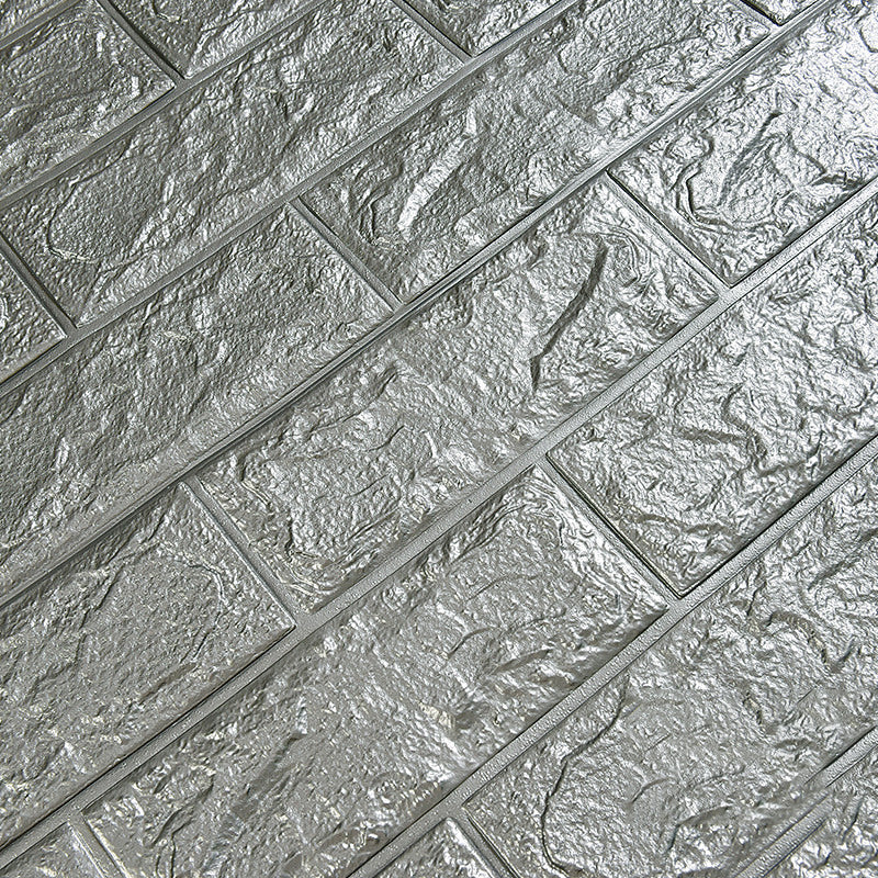 Lisslune | Modern Wall Ceiling Easy Peel and Stick 3D Embossed Waterproof Back Panel