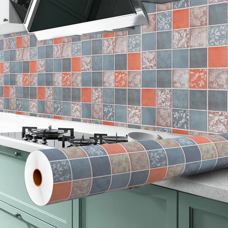 Lisslune | Modern Peel and Stick Splash Guard Wall Tile PVC Wallpaper for the Kitchen